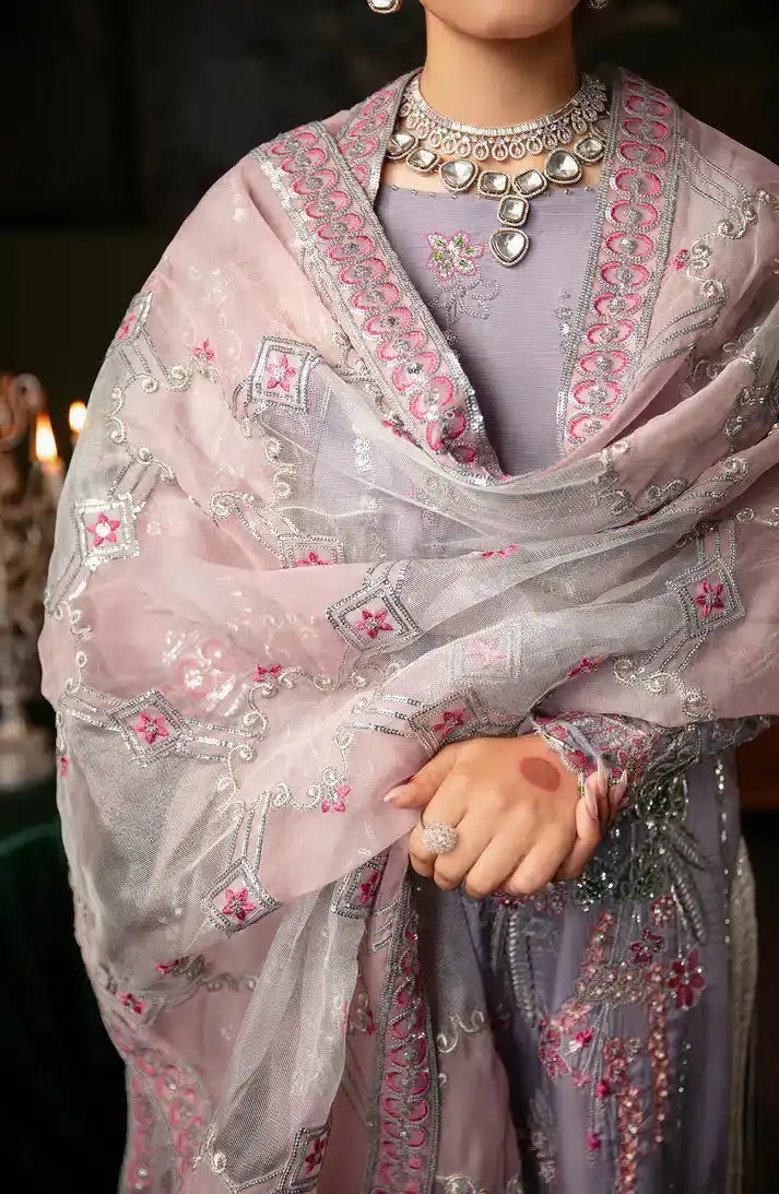 Emaan Adeel | Noori Silk Formals 23 | NR 06 BANO - Pakistani Designer Dress - by Emaan Adeel | Type: Formal - 100% Original at Saira Sultan