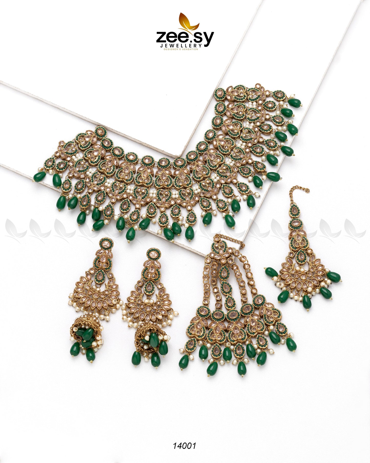 Bridal Set 0270 Green