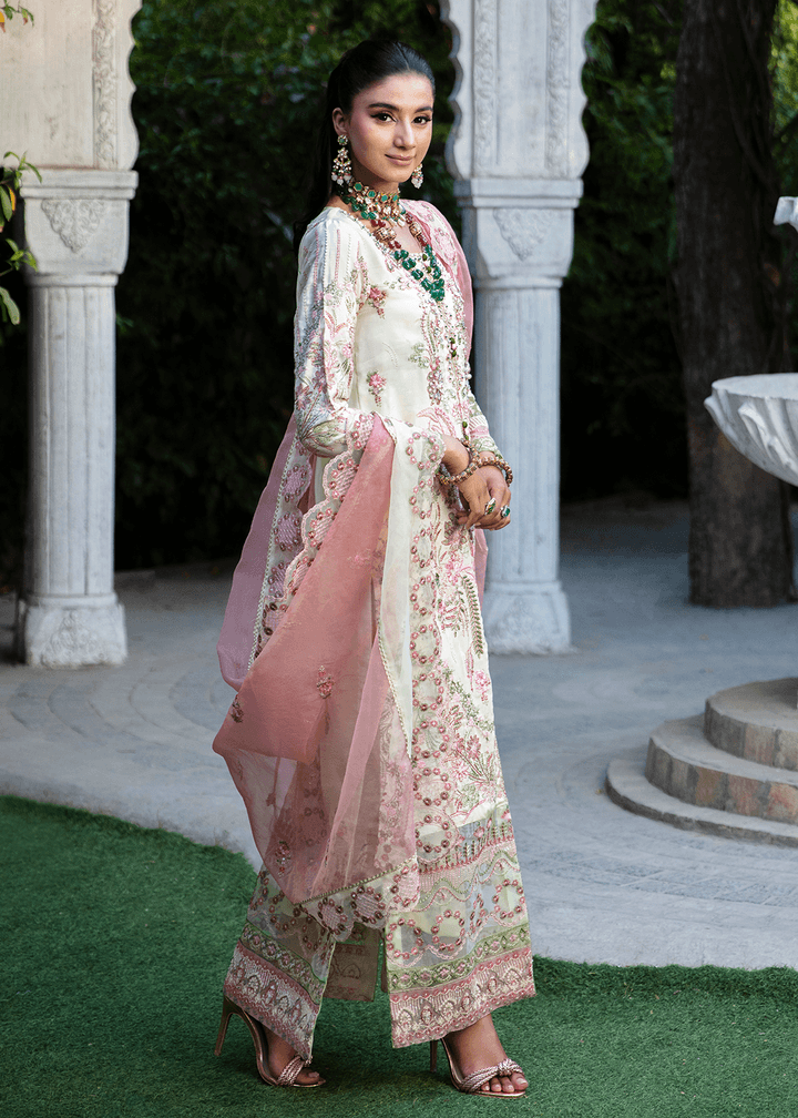 Maria Osama Khan | Rang e Noor Eid Edit | Chambeli - Pakistani Designer Dress - by Maria Osama Khan | Type: Luxury - 100% Original at Saira Sultan