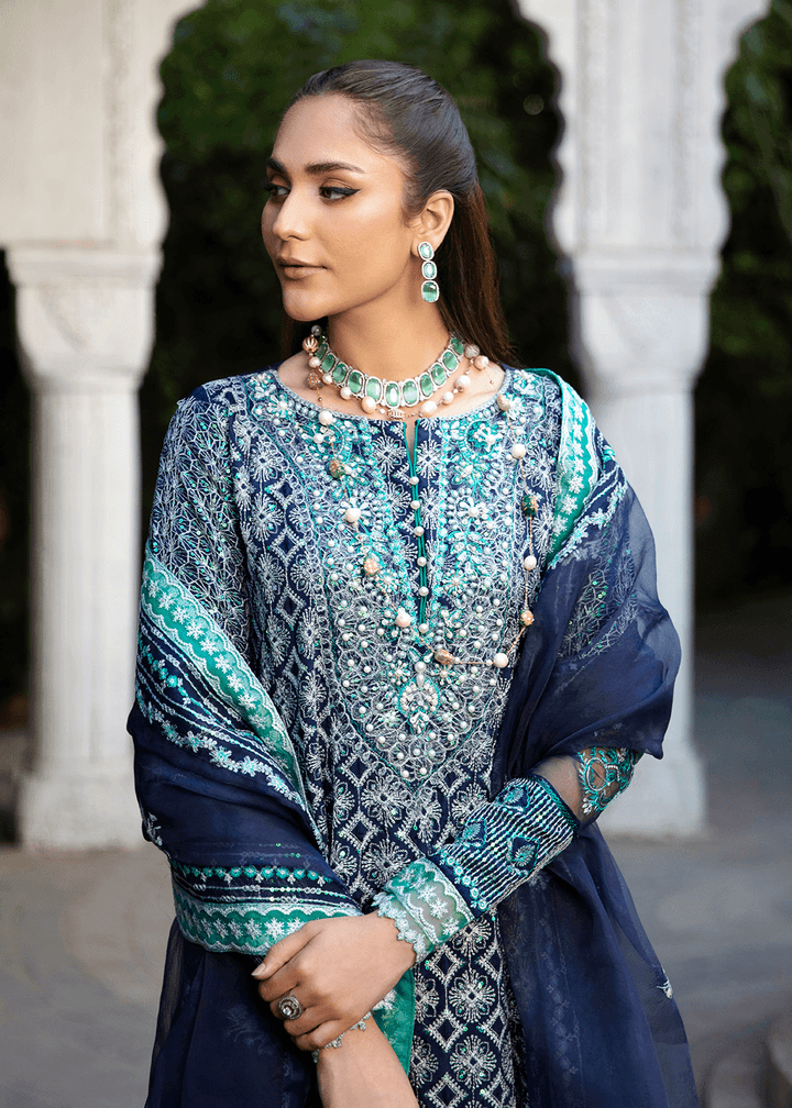 Maria Osama Khan | Rang e Noor Eid Edit | Nargis - Pakistani Designer Dress - by Maria Osama Khan | Type: Luxury - 100% Original at Saira Sultan