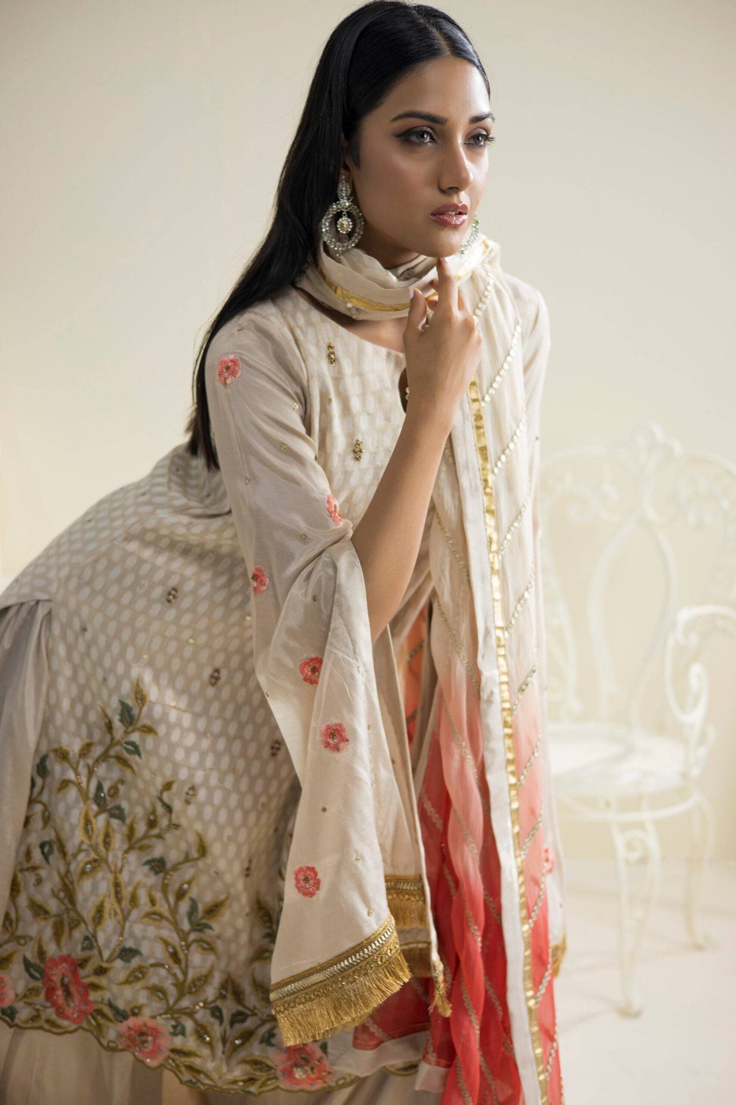 Farhat Jahan | Luxury Pret | Qainaat - Pakistani Designer Dress - by Farhat Jahan | Type: Formal - 100% Original at Saira Sultan