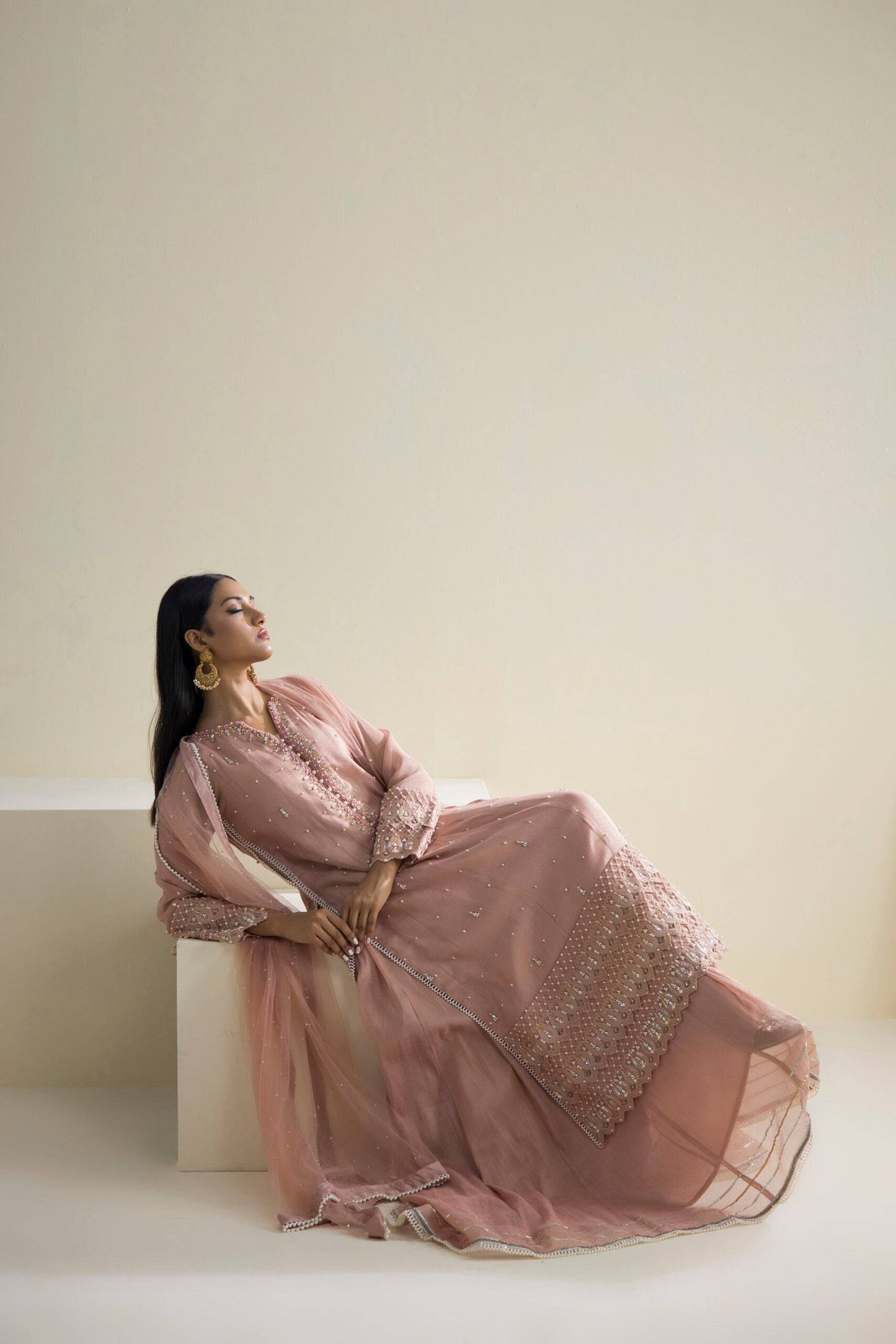 Farhat Jahan | Luxury Pret | Kiran - Pakistani Designer Dress - by Farhat Jahan | Type: Formal - 100% Original at Saira Sultan