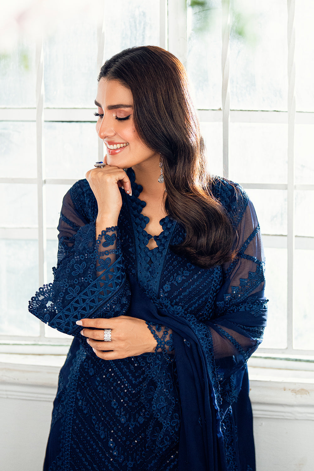 Azure | Luxe Formals | Imperial Midnight - Pakistani Designer Dress - by Azure - Type : Ladies Clothes - 100% Original at Saira Sultan