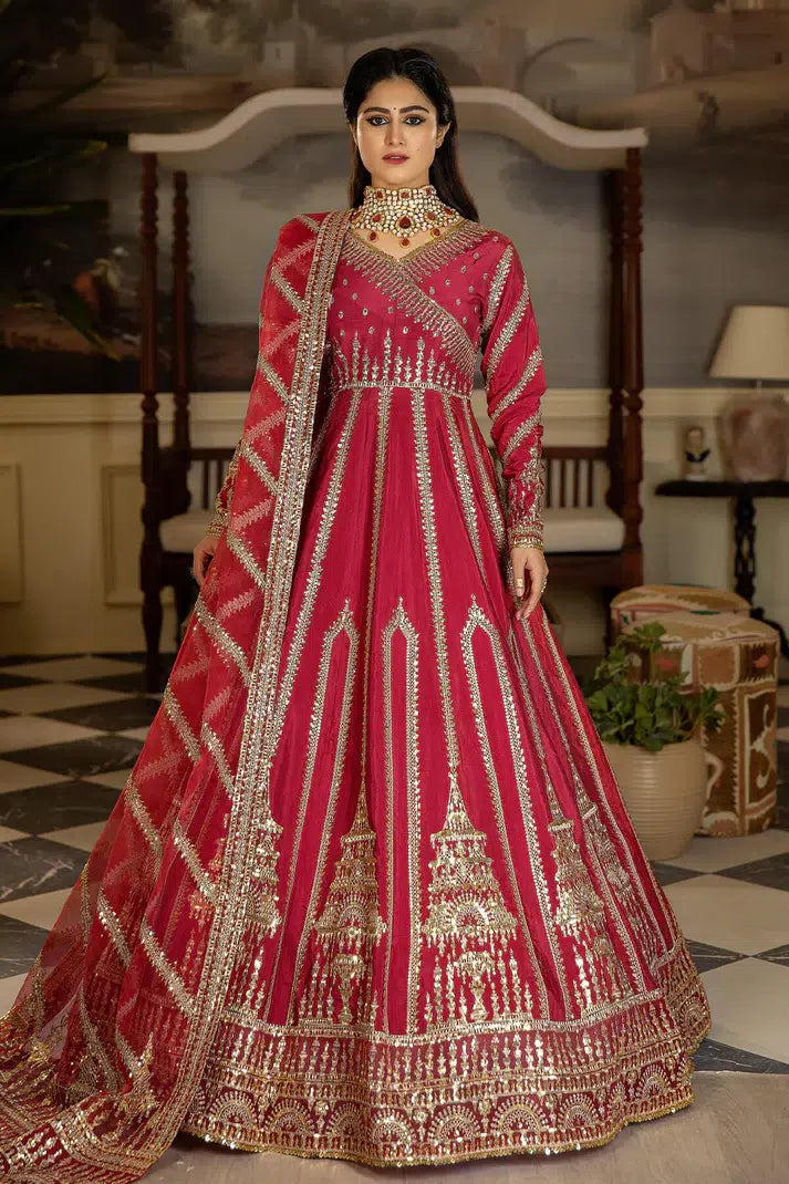 Imrozia Premium | Jahaan Ara Wedding Formals 23 | SRS-06 Surkh Roo - Pakistani Designer Dress - by Imrozia Premium | Type: Bridal - 100% Original at Saira Sultan