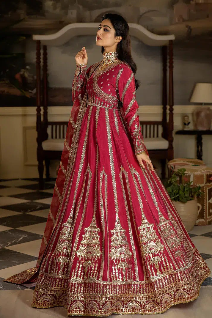Imrozia Premium | Jahaan Ara Wedding Formals 23 | SRS-06 Surkh Roo - Pakistani Designer Dress - by Imrozia Premium | Type: Bridal - 100% Original at Saira Sultan