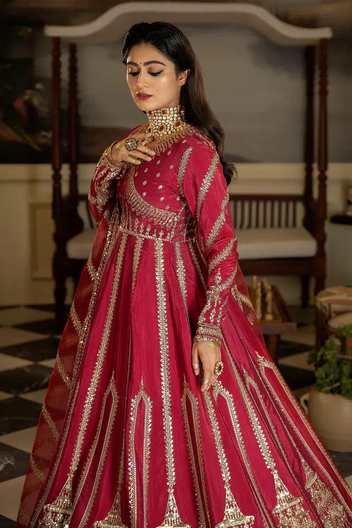 Imrozia Premium | Jahaan Ara Wedding Formals 23 | SRS-06 Surkh Roo - Pakistani Designer Dress - by Imrozia Premium | Type: Bridal - 100% Original at Saira Sultan