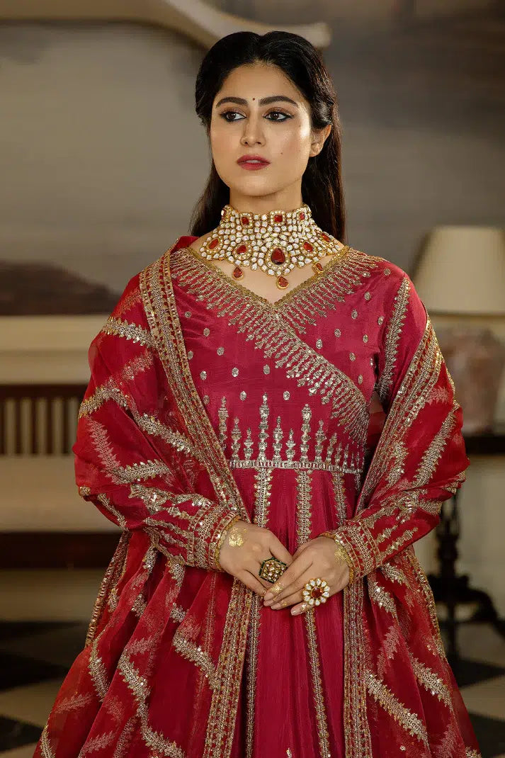 Imrozia Premium | Jahaan Ara Wedding Formals 23 | SRS-06 Surkh Roo - Pakistani Designer Dress - by Imrozia Premium | Type: Bridal - 100% Original at Saira Sultan