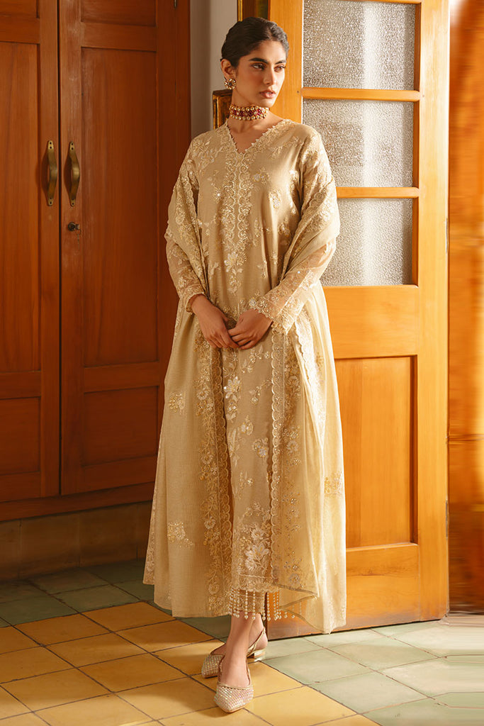 Cross Stitch | Luxe Atelier 25 | GOLDEN AURA XS Beige Tissue