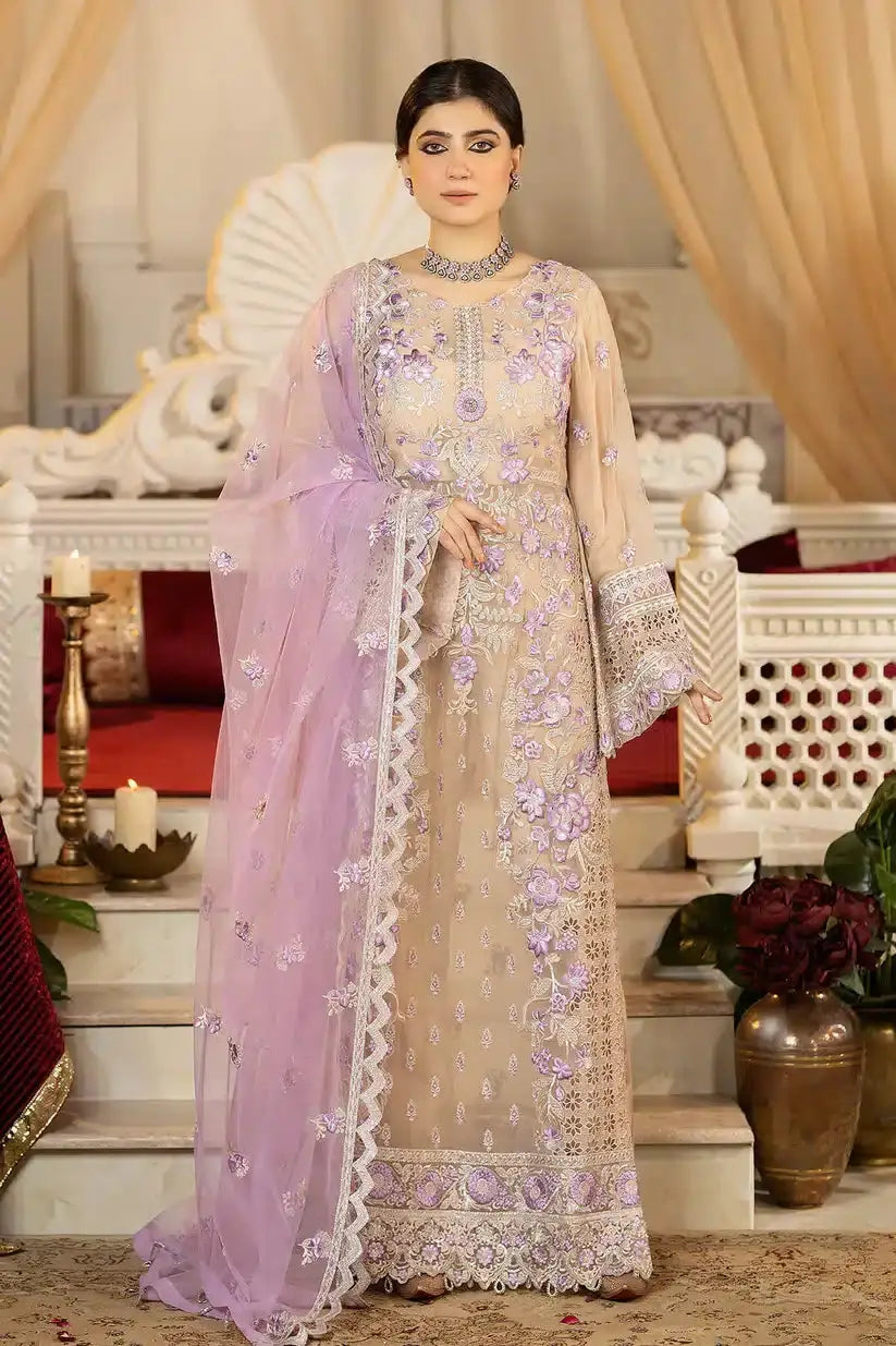 Imrozia Premium | Falesia Formals 23 | L-264 Avon Pearl - Pakistani Designer Dress - by Imrozia Premium | Type: Formal - 100% Original at Saira Sultan