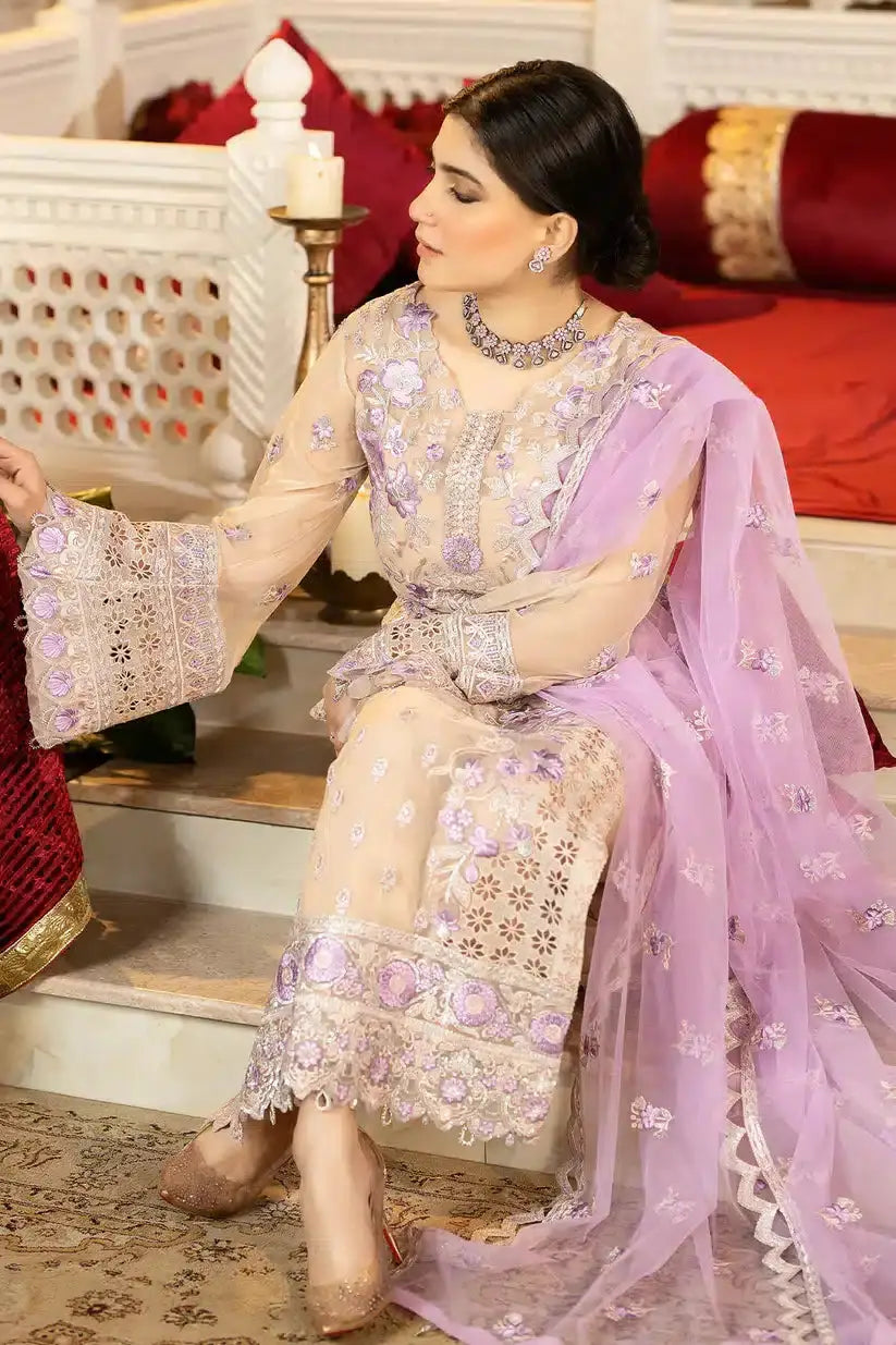 Imrozia Premium | Falesia Formals 23 | L-264 Avon Pearl - Pakistani Designer Dress - by Imrozia Premium | Type: Formal - 100% Original at Saira Sultan