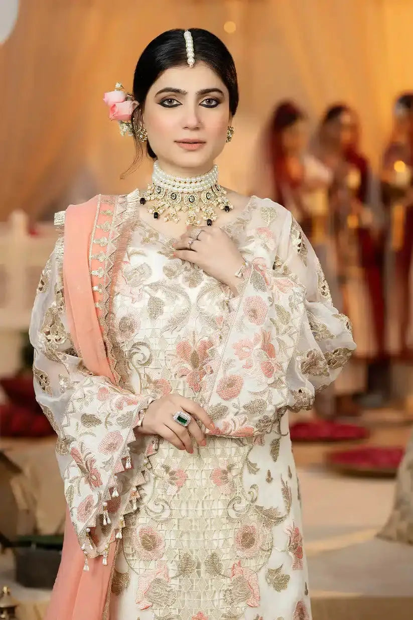 Imrozia Premium | Falesia Formals 23 | L-267 Estelle - Pakistani Designer Dress - by Imrozia Premium | Type: Formal - 100% Original at Saira Sultan