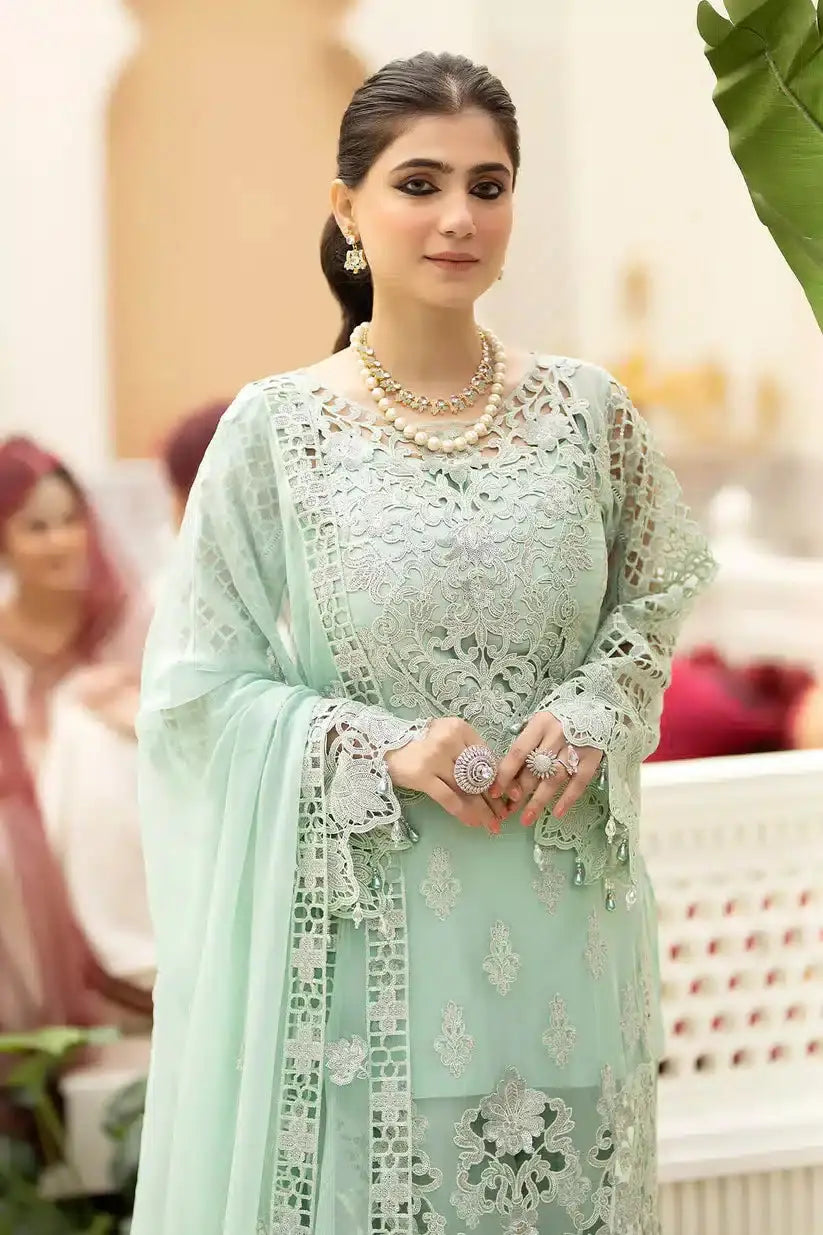 Imrozia Premium | Falesia Formals 23 | L-268 Amber Vivacity - Pakistani Designer Dress - by Imrozia Premium | Type: Formal - 100% Original at Saira Sultan