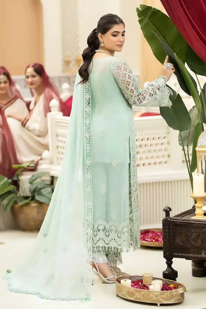 Imrozia Premium | Falesia Formals 23 | L-268 Amber Vivacity - Pakistani Designer Dress - by Imrozia Premium | Type: Formal - 100% Original at Saira Sultan