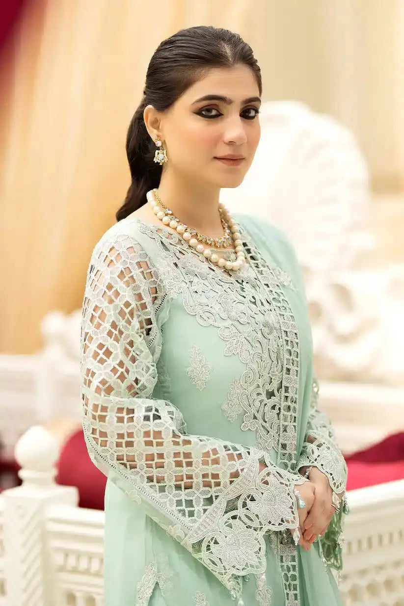 Imrozia Premium | Falesia Formals 23 | L-268 Amber Vivacity - Pakistani Designer Dress - by Imrozia Premium | Type: Formal - 100% Original at Saira Sultan
