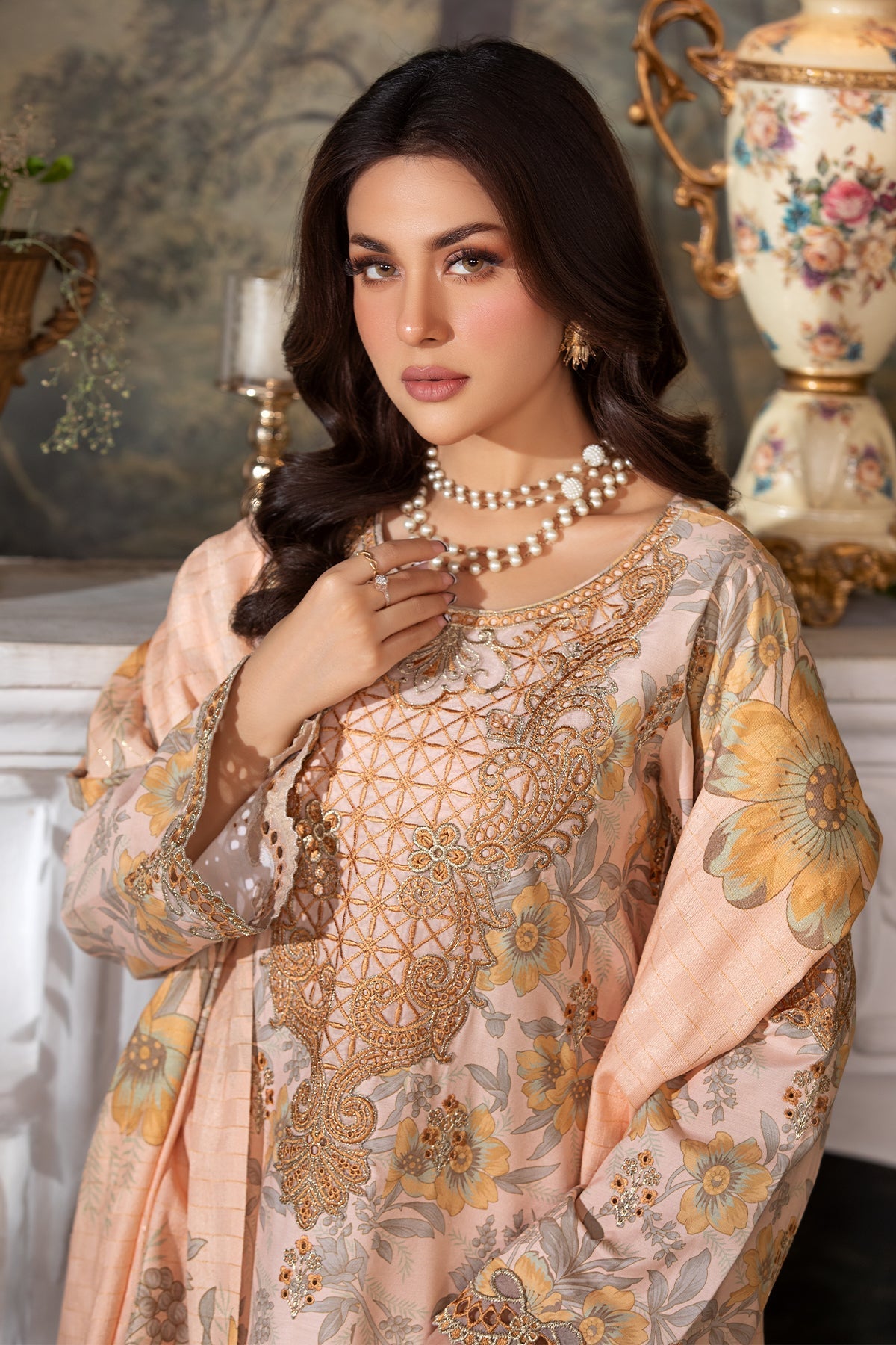 Imrozia Premium | Masakali Winter Pret | I.P-81 Jara - Pakistani Designer Dress - by Imrozia Premium | Type: - 100% Original at Saira Sultan