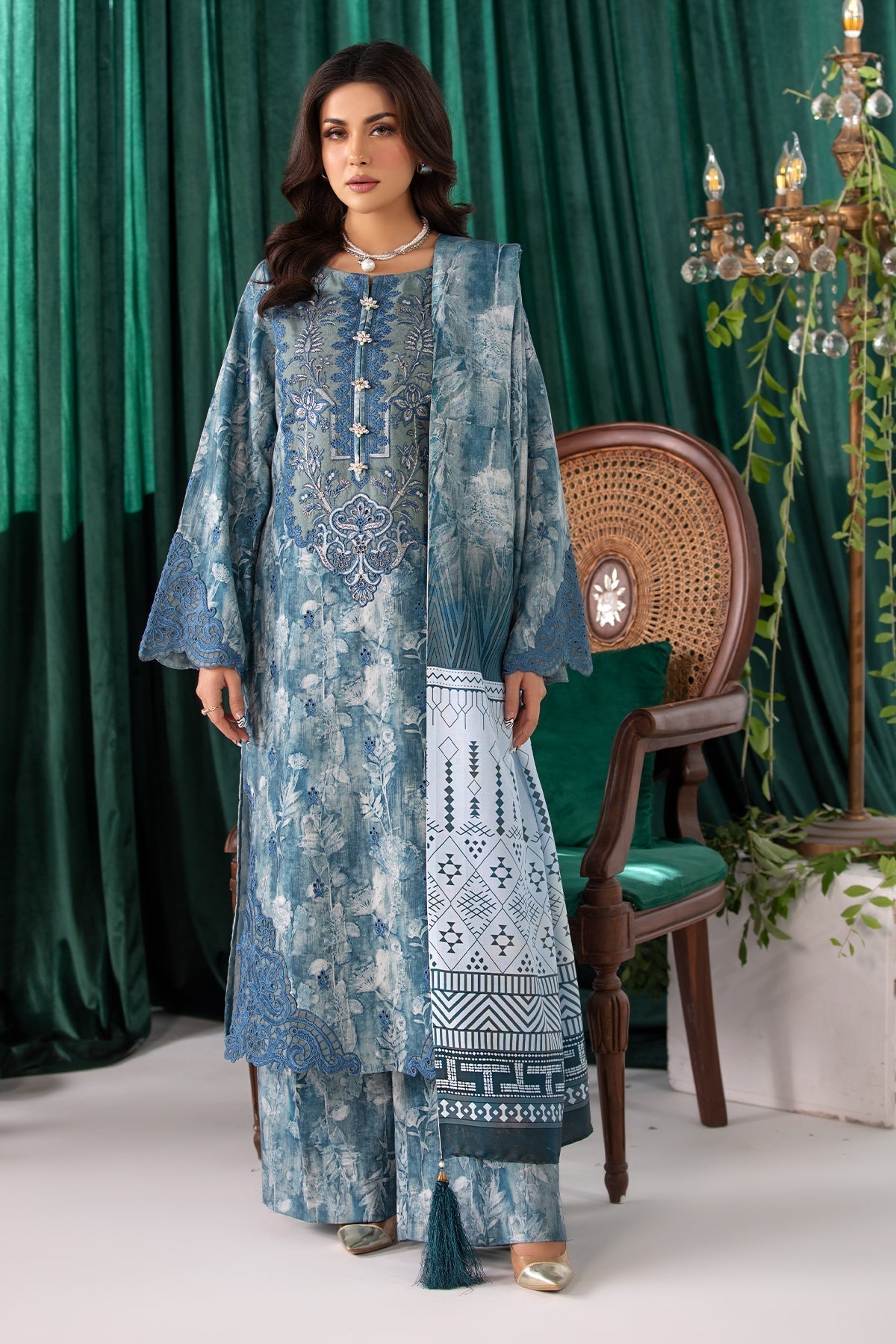 Imrozia Premium | Masakali Winter Pret | I.P-82 Hala - Pakistani Designer Dress - by Imrozia Premium | Type: Ladies Clothes - 100% Original at Saira Sultan