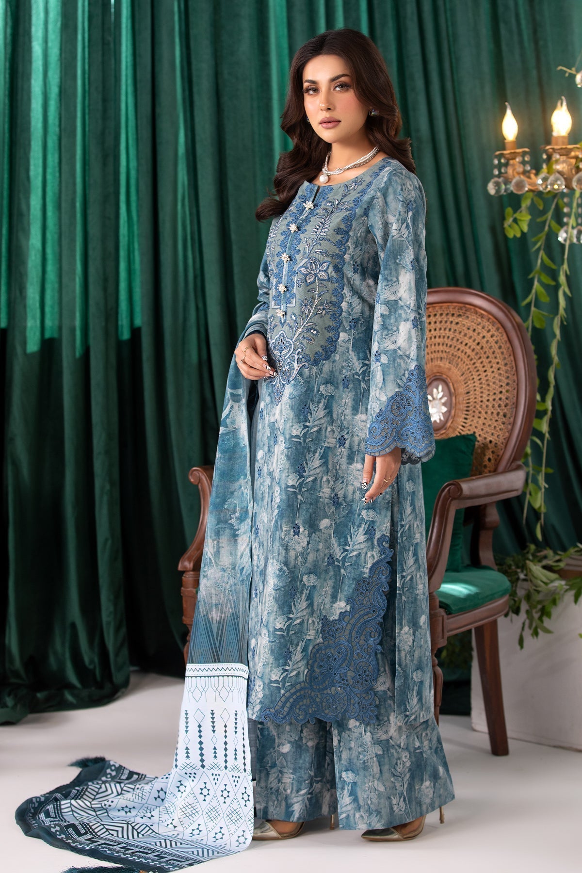 Imrozia Premium | Masakali Winter Pret | I.P-82 Hala - Pakistani Designer Dress - by Imrozia Premium | Type: Ladies Clothes - 100% Original at Saira Sultan