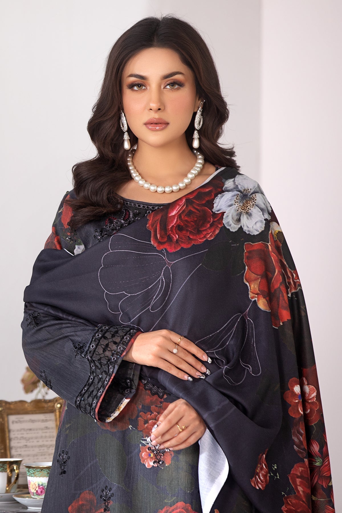 Imrozia Premium | Masakali Winter Pret | I.P-84 Kajal - Pakistani Designer Dress - by Imrozia Premium | Type: Ladies Clothes - 100% Original at Saira Sultan
