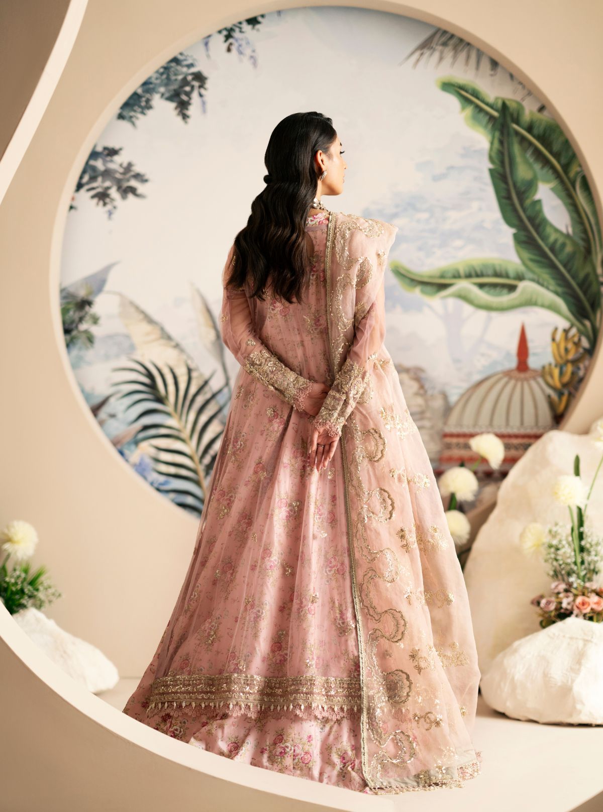 Inayat | Festive Formals | Begonia - Pakistani Designer Dress - by Inayat - Type : Ladies Clothes - 100% Original at Saira Sultan