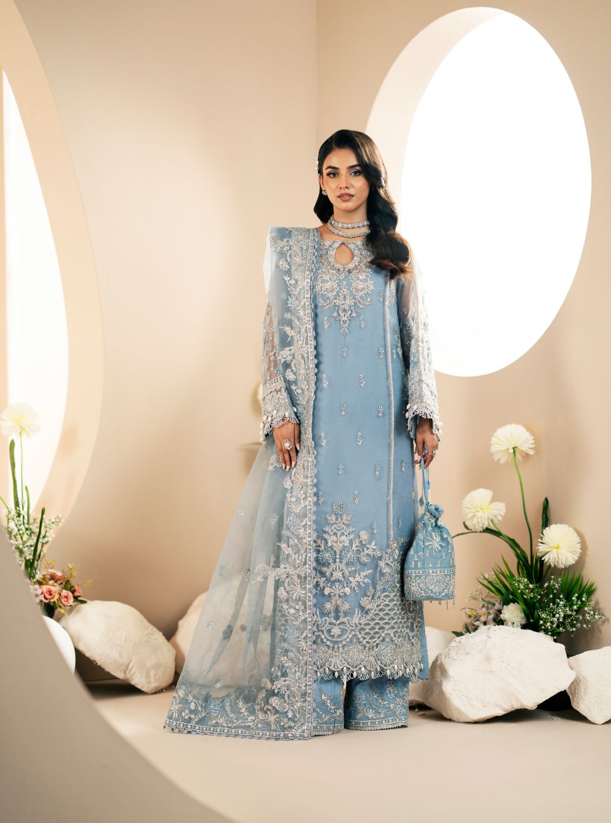 Inayat | Festive Formals | Lotus - Pakistani Designer Dress - by Inayat - Type : Ladies Clothes - 100% Original at Saira Sultan