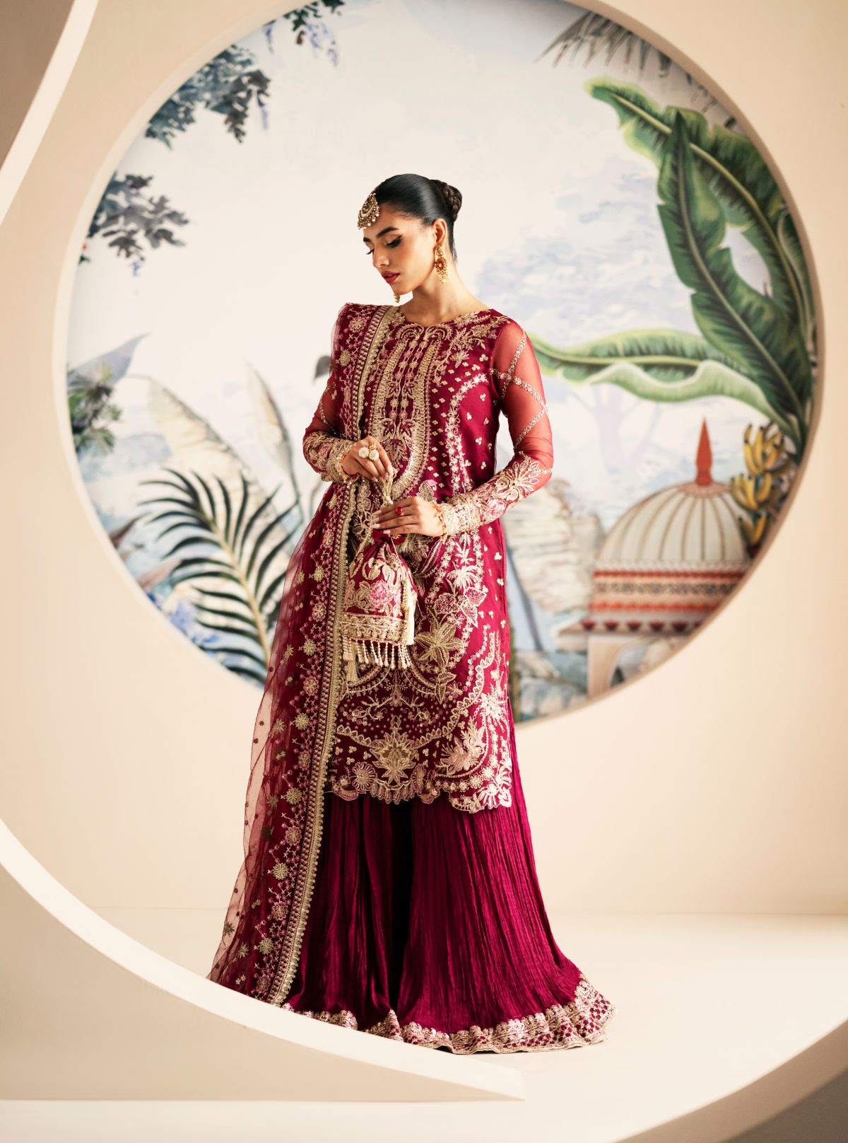 Inayat | Festive Formals | Zinnia - Pakistani Designer Dress - by Inayat - Type : Ladies Clothes - 100% Original at Saira Sultan