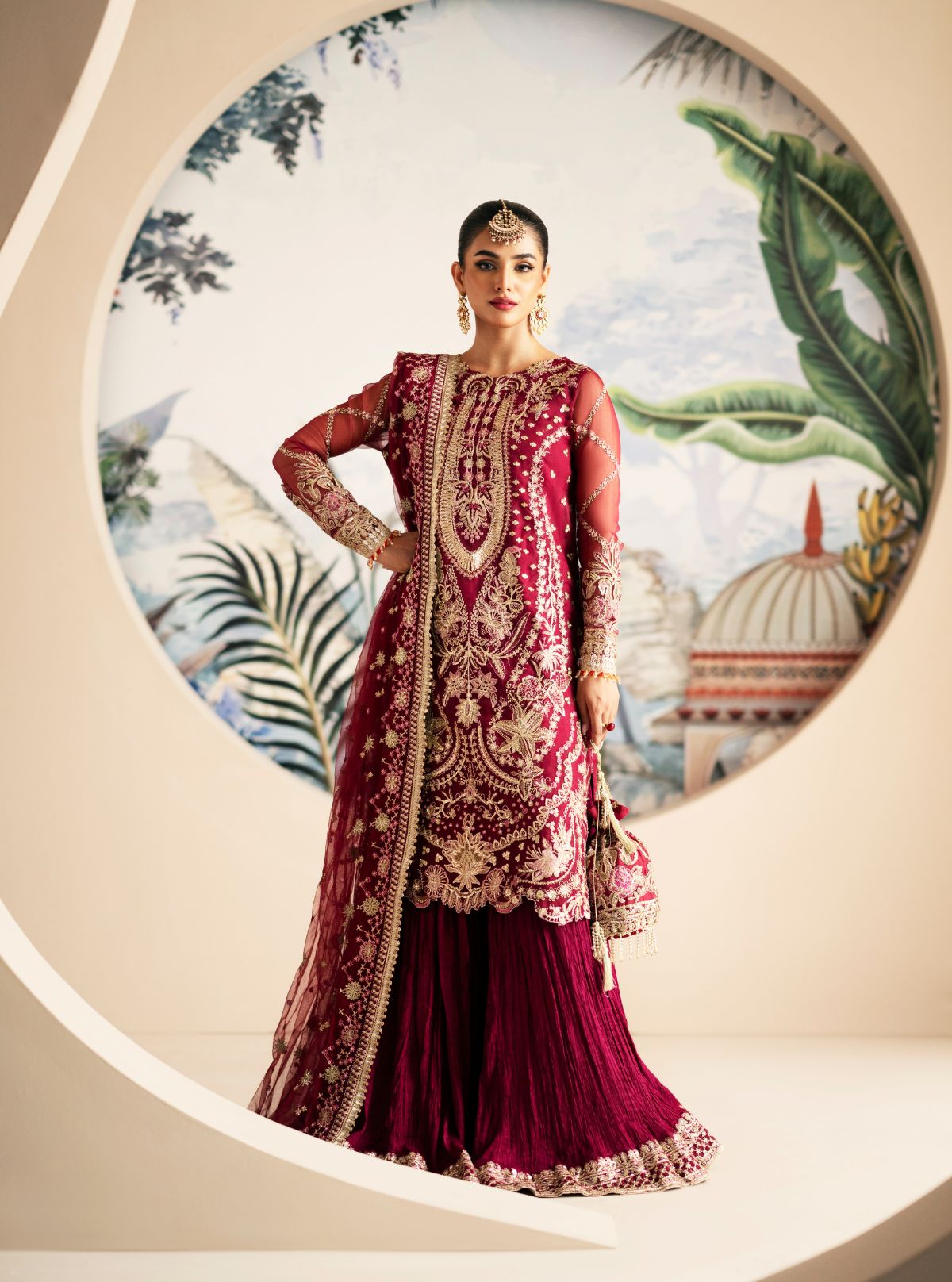 Inayat | Festive Formals | Zinnia - Pakistani Designer Dress - by Inayat - Type : Ladies Clothes - 100% Original at Saira Sultan