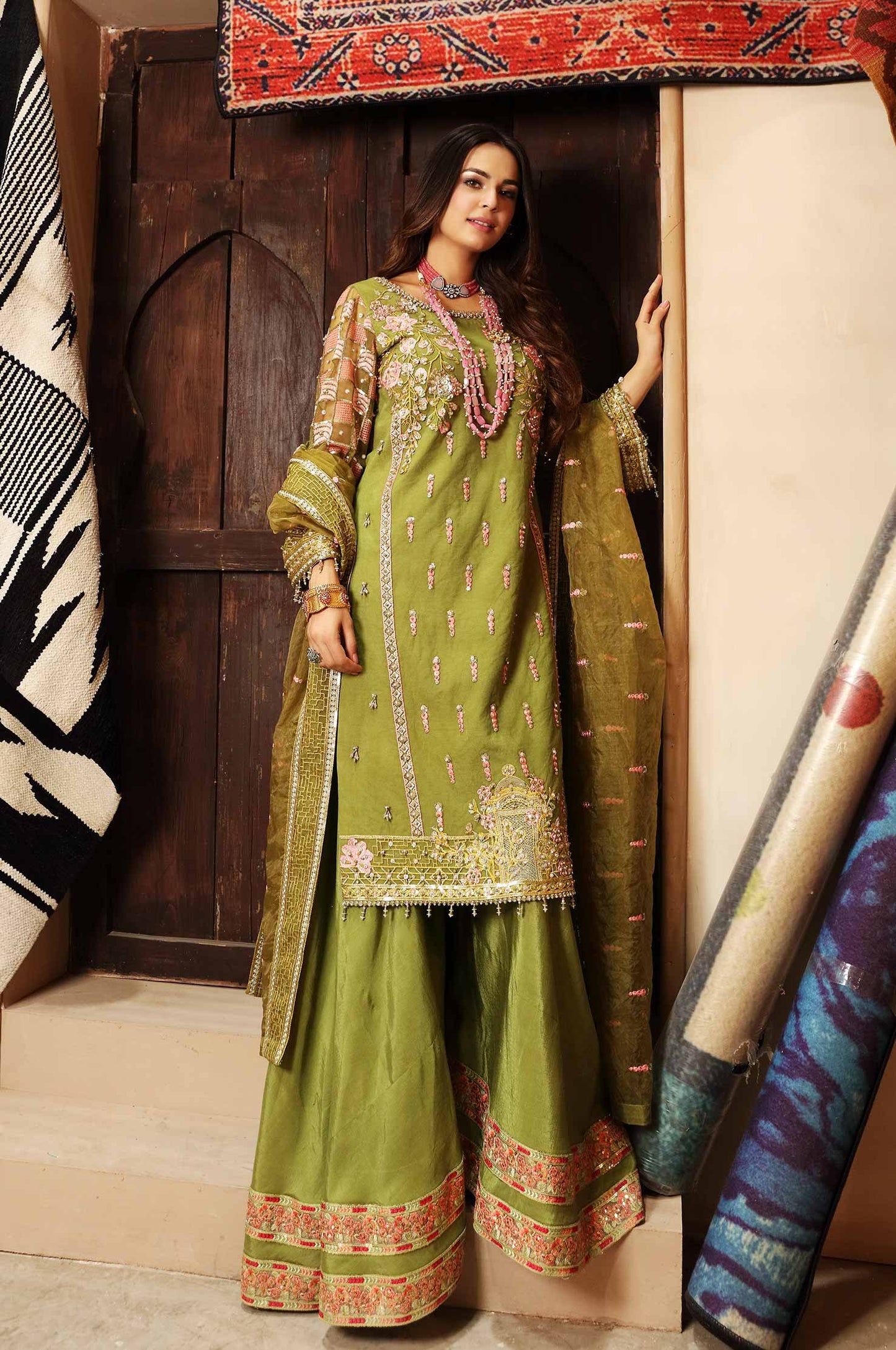 Waqas Shah | Ishq Naama | NEELAM - Pakistani Designer Dress - by Waqas Shah | Type: Formal - 100% Original at Saira Sultan