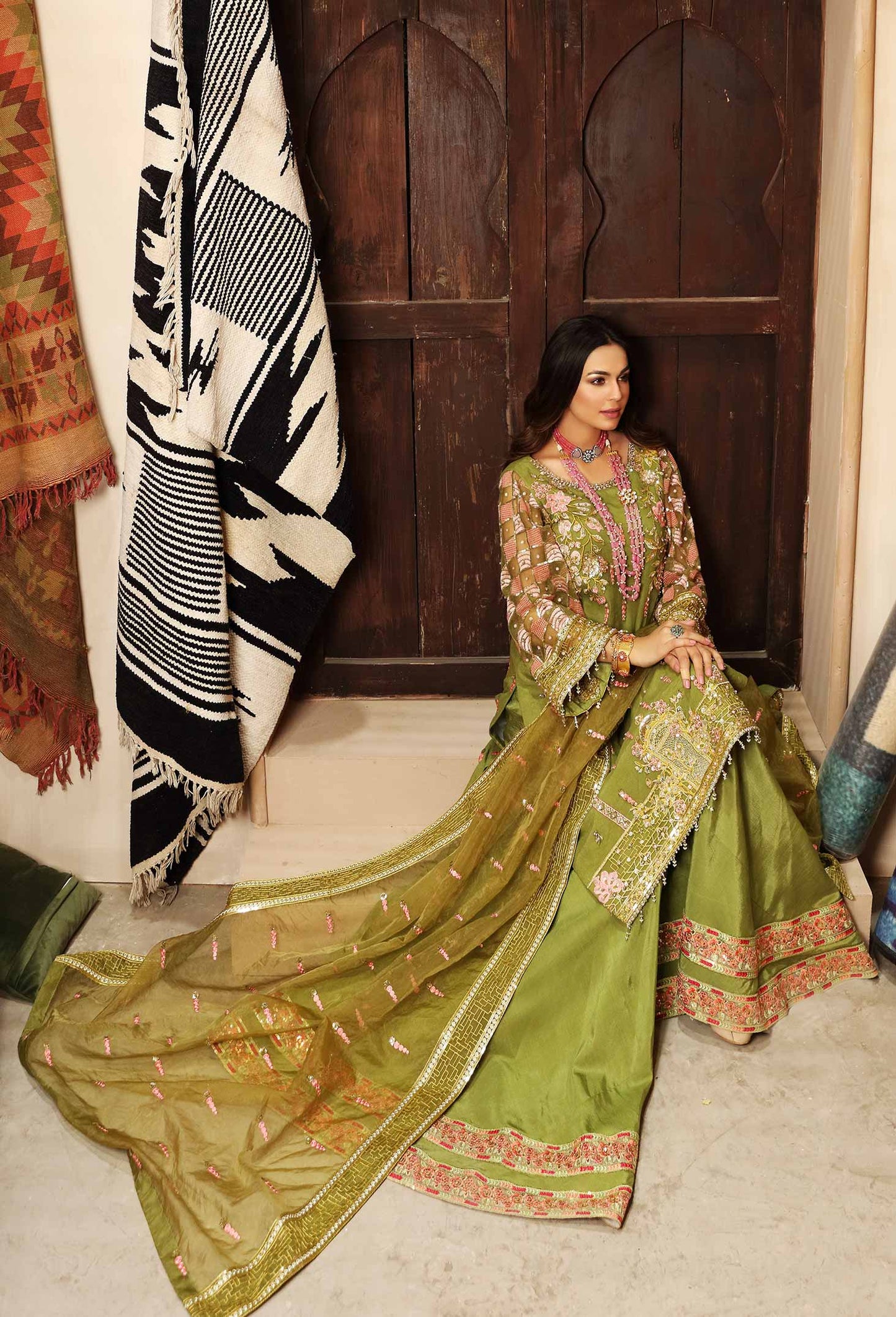 Waqas Shah | Ishq Naama | NEELAM - Pakistani Designer Dress - by Waqas Shah | Type: Formal - 100% Original at Saira Sultan