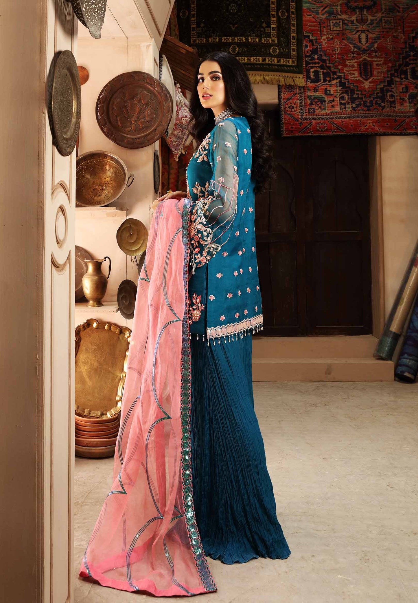 Waqas Shah | Ishq Naama | AFSANA - Pakistani Designer Dress - by Waqas Shah | Type: Formal - 100% Original at Saira Sultan