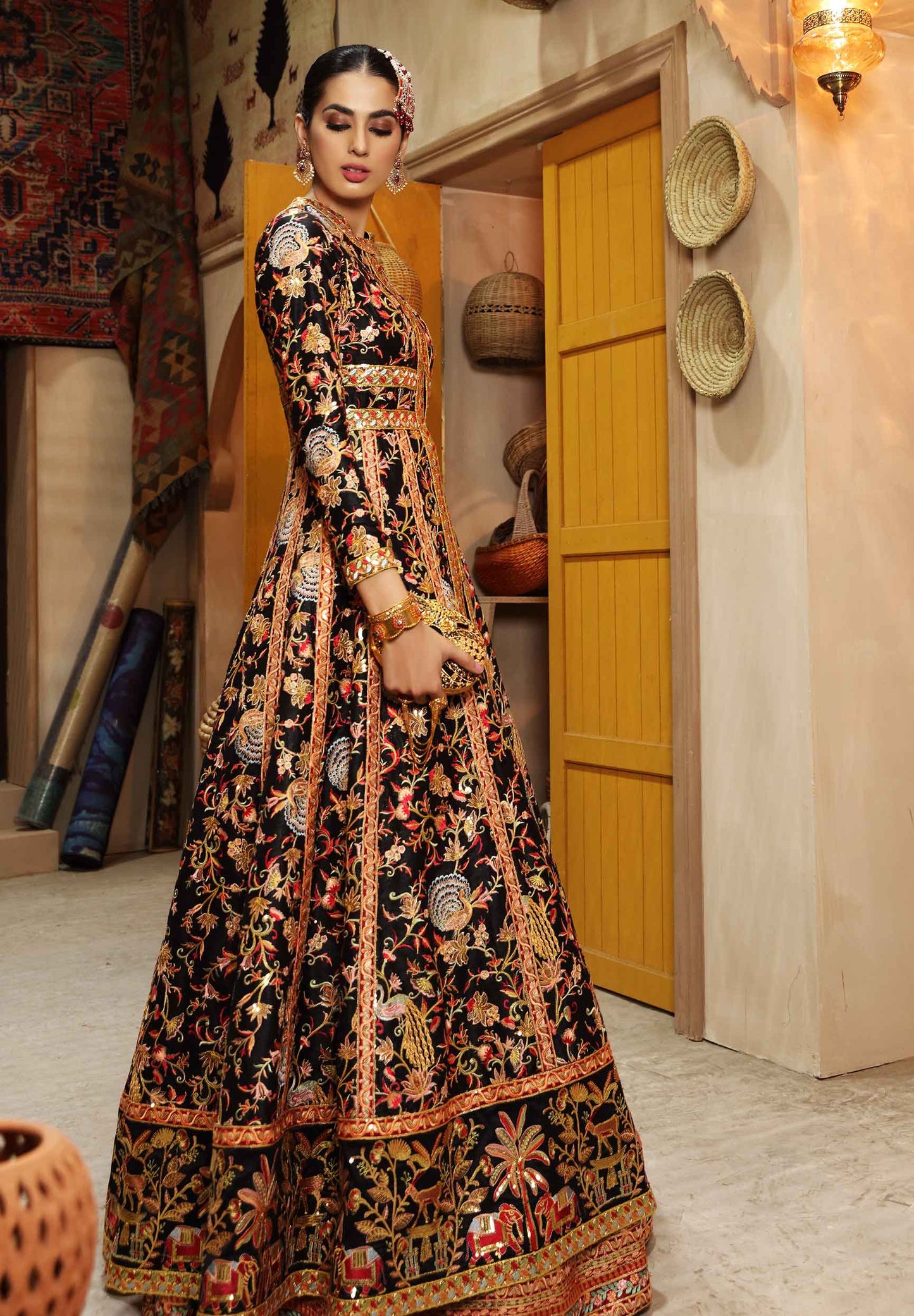 Waqas Shah | Ishq Naama | FAKHAR UN NISA - Pakistani Designer Dress - by Waqas Shah | Type: Formal - 100% Original at Saira Sultan