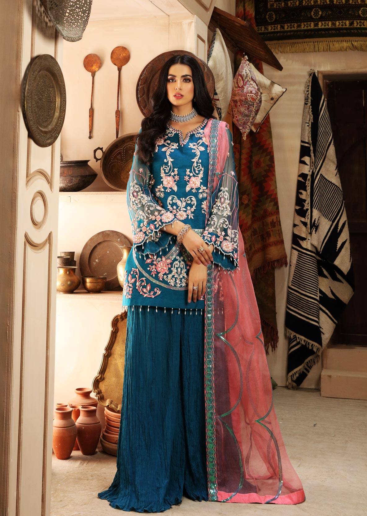 Waqas Shah | Ishq Naama | AFSANA - Pakistani Designer Dress - by Waqas Shah | Type: Formal - 100% Original at Saira Sultan