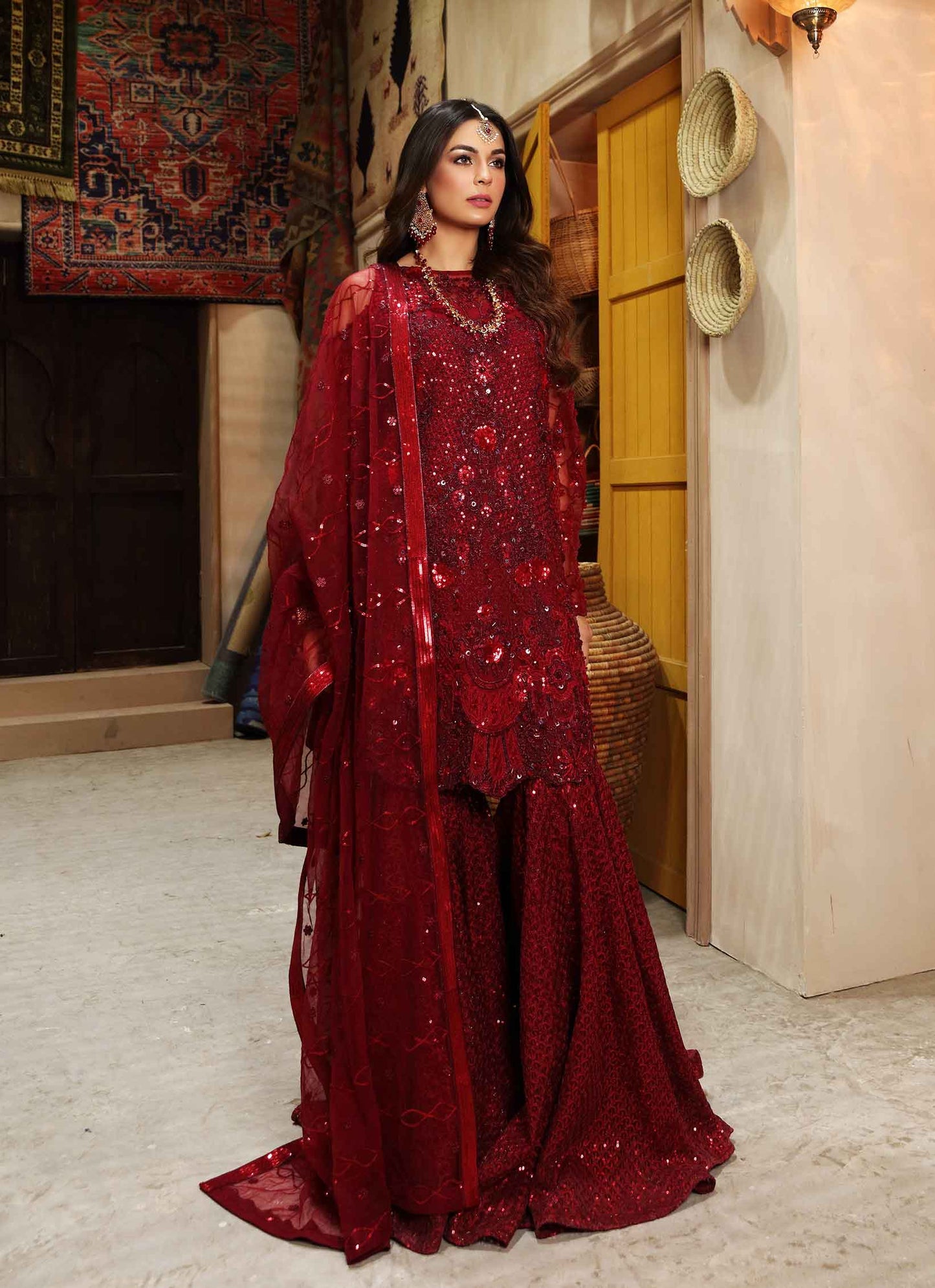 Waqas Shah | Ishq Naama | SINGHAAR - Pakistani Designer Dress - by Waqas Shah | Type: Formal - 100% Original at Saira Sultan