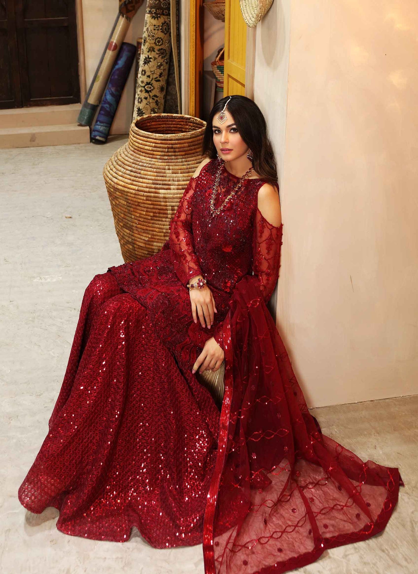 Waqas Shah | Ishq Naama | SINGHAAR - Pakistani Designer Dress - by Waqas Shah | Type: Formal - 100% Original at Saira Sultan