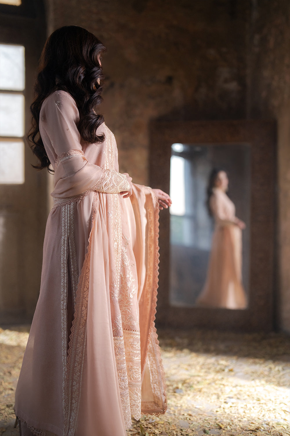 Azure | Ensembles | Ivory Whisper - Pakistani Designer Dress - by Azure - Type : Ladies Clothes - 100% Original at Saira Sultan