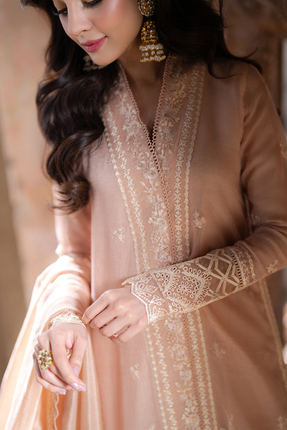 Azure | Ensembles | Ivory Whisper - Pakistani Designer Dress - by Azure - Type : Ladies Clothes - 100% Original at Saira Sultan