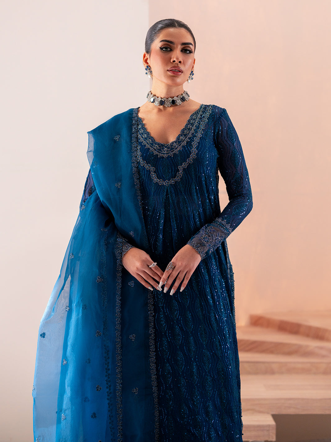 Izel | Stardust Luxury Collection | SLC-003-Nova - Pakistani Designer Dress - by Izel | Type: Ladies Clothes - 100% Original at Saira Sultan