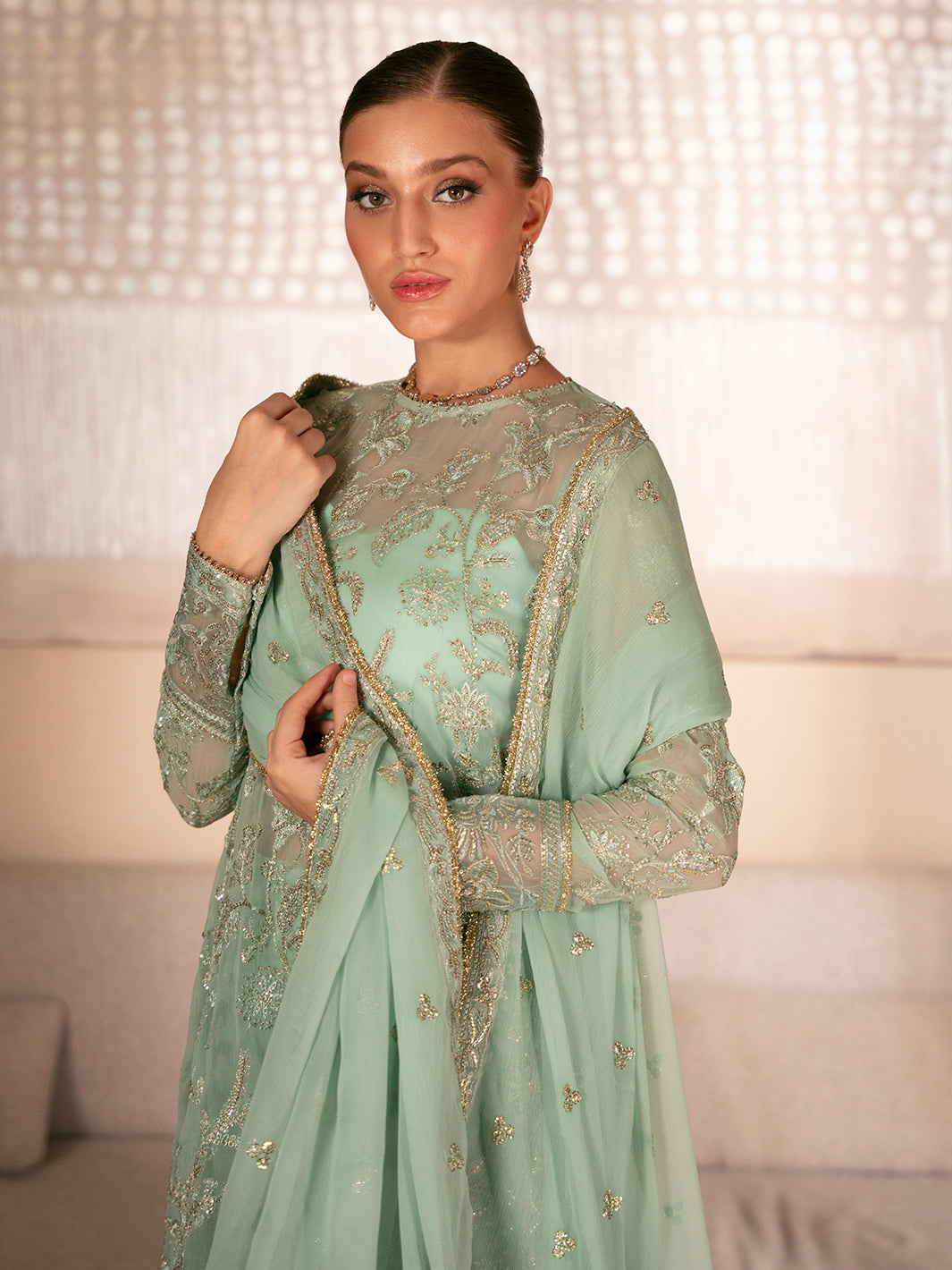 Izel | Stardust Luxury Collection | SLC-008-Nyra - Pakistani Designer Dress - by Izel | Type: Ladies Clothes - 100% Original at Saira Sultan