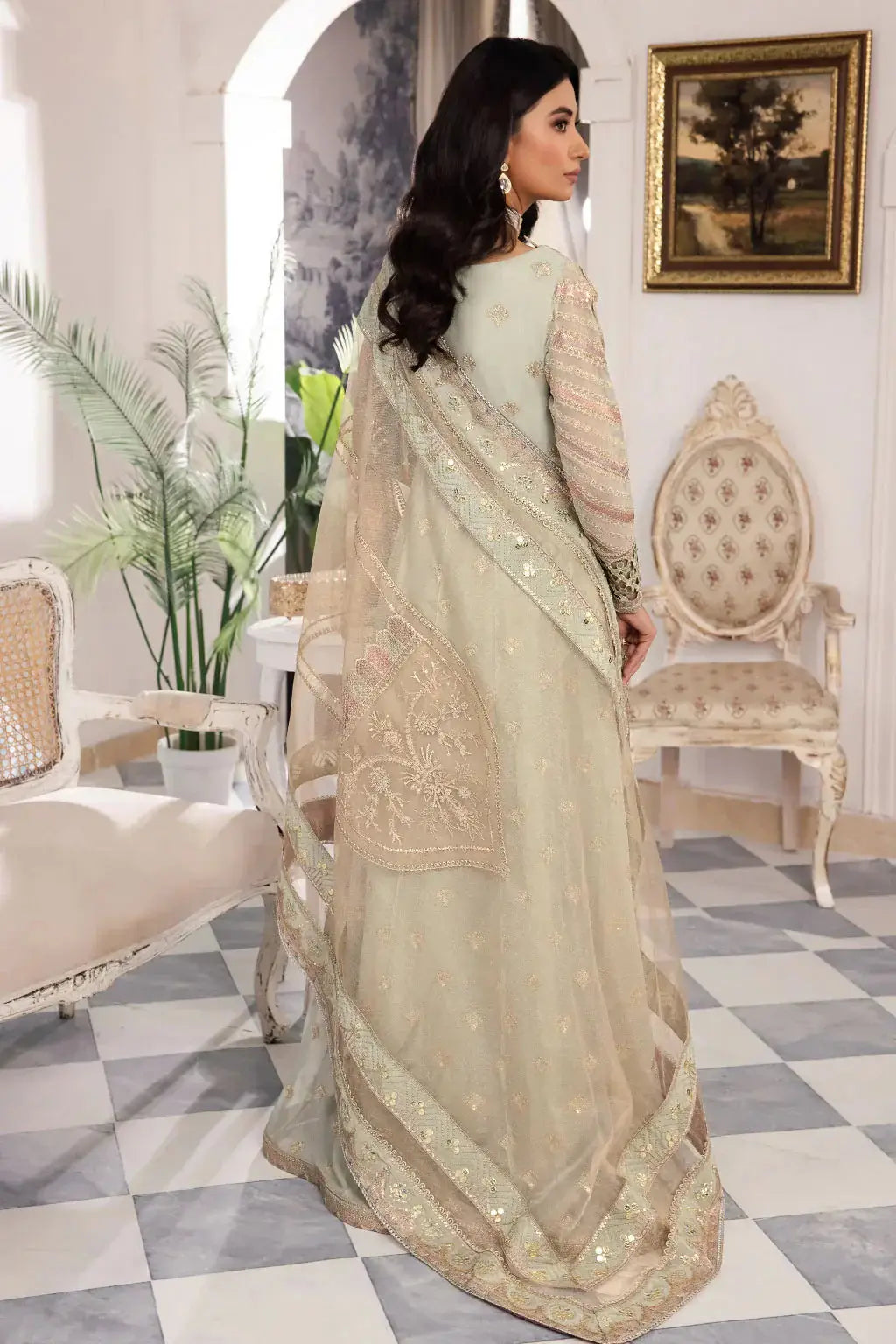 Iznik | Chinnon Chiffon | CC-33 QIANA - Pakistani Designer Dress - by Iznik | Type: Formal - 100% Original at Saira Sultan