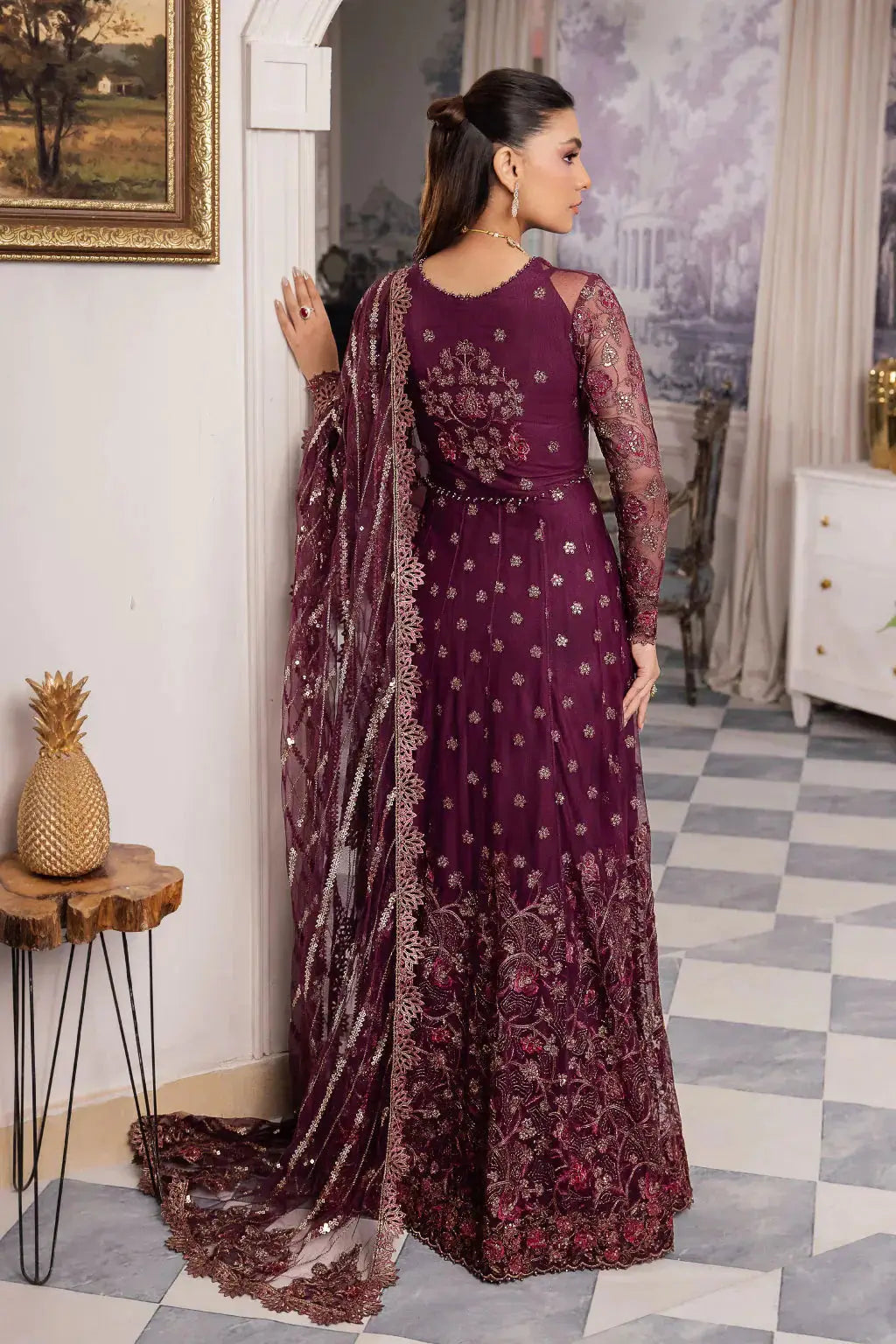 Iznik | Chinnon Chiffon | CC-37 AIDA - Pakistani Designer Dress - by Iznik | Type: Formal - 100% Original at Saira Sultan