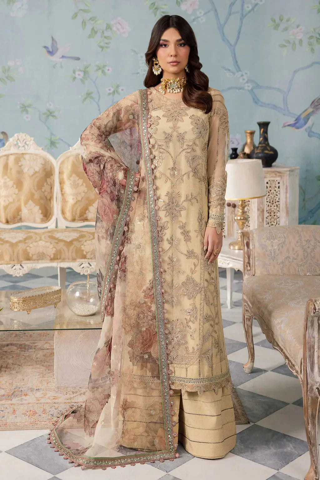Iznik | Chinnon Chiffon | CC-31 ALYA - Pakistani Designer Dress - by Iznik | Type: Formal - 100% Original at Saira Sultan