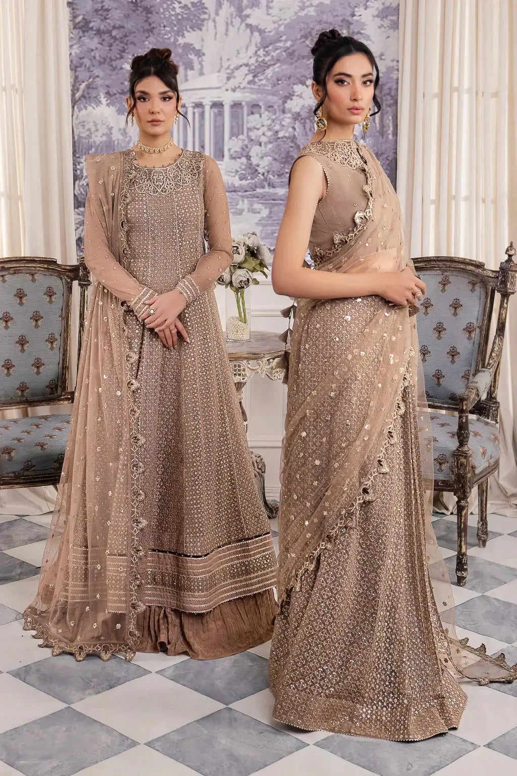 Iznik | Chinnon Chiffon | CC-36 DAMIYAH - Pakistani Designer Dress - by Iznik | Type: Formal - 100% Original at Saira Sultan