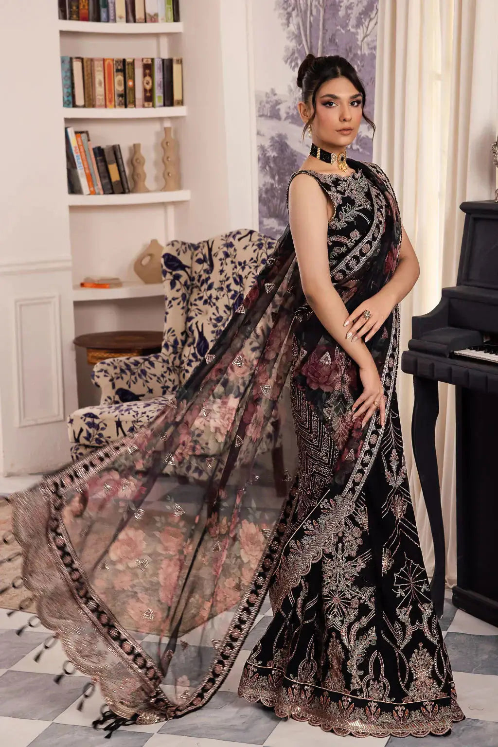 Iznik | Chinnon Chiffon | CC-32 KIAH - Pakistani Designer Dress - by Iznik | Type: Formal - 100% Original at Saira Sultan