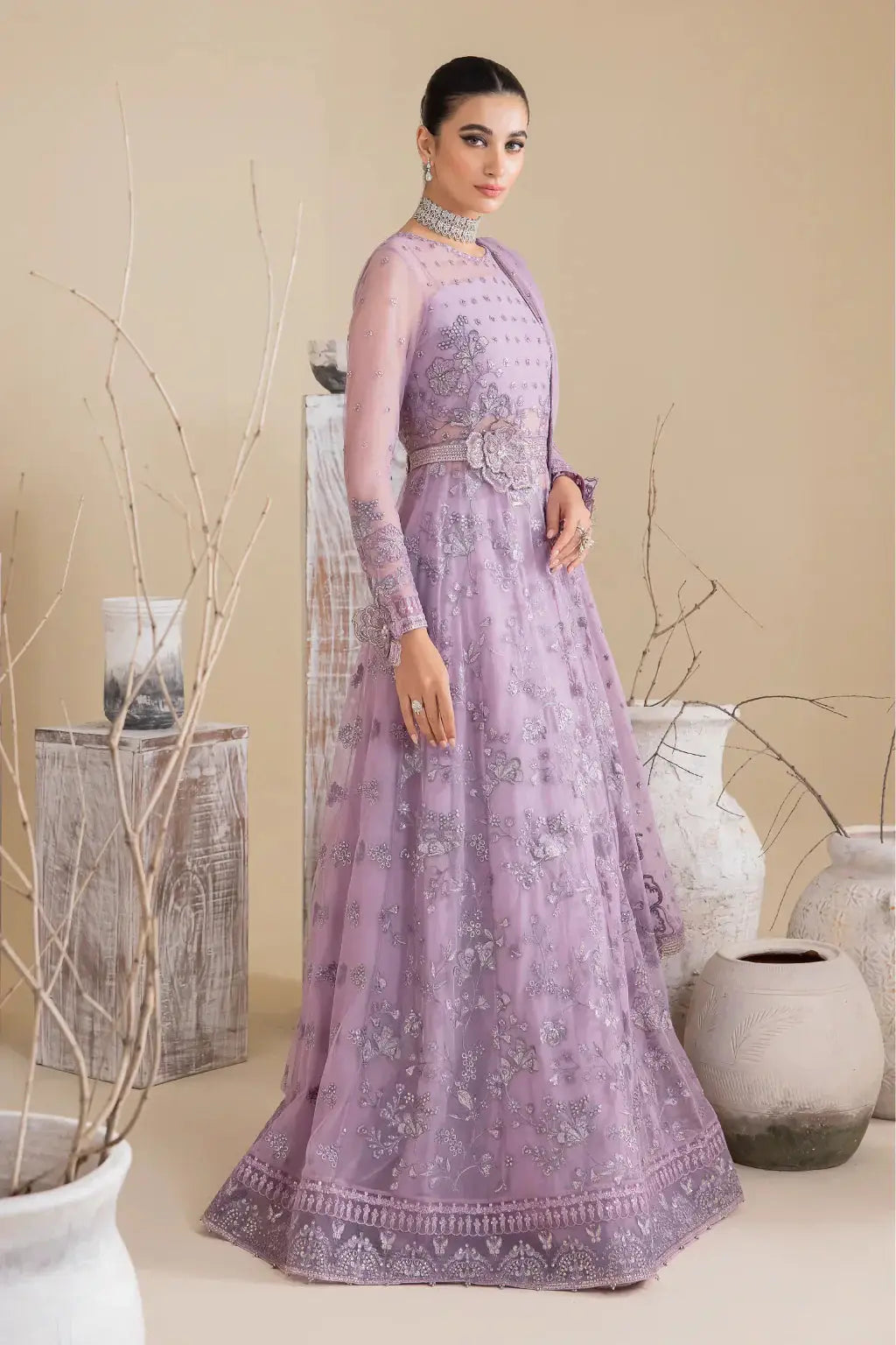 Iznik | Chinnon Chiffon | CC-25 REBECCA - Pakistani Designer Dress - by Iznik | Type: Formal - 100% Original at Saira Sultan