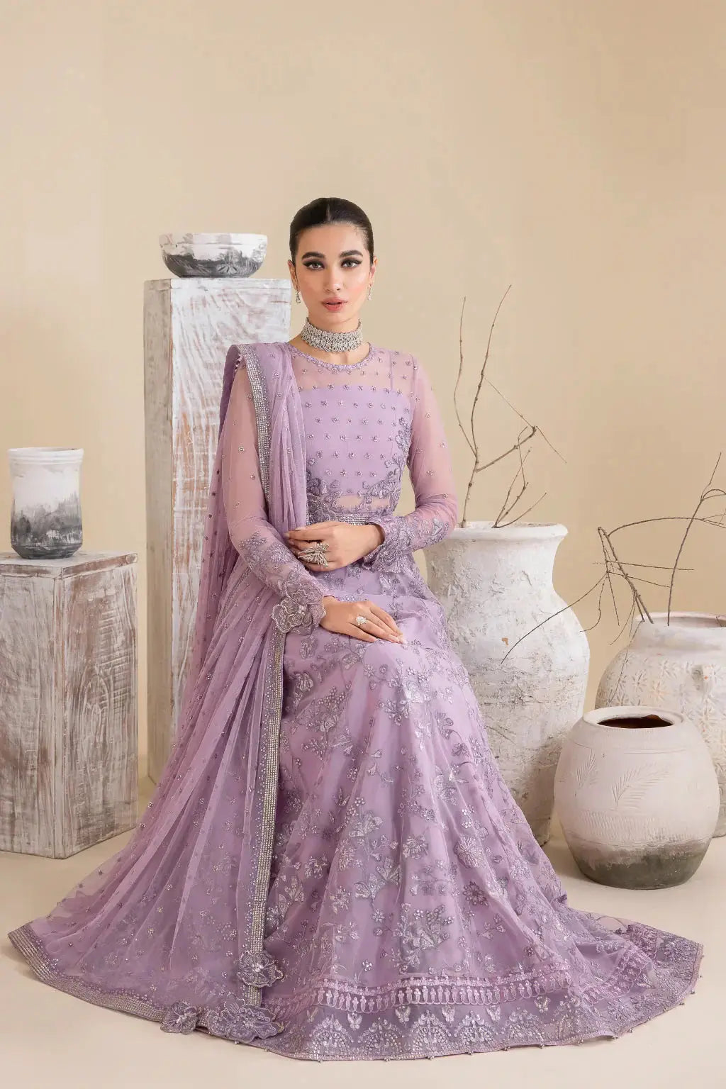 Iznik | Chinnon Chiffon | CC-25 REBECCA - Pakistani Designer Dress - by Iznik | Type: Formal - 100% Original at Saira Sultan