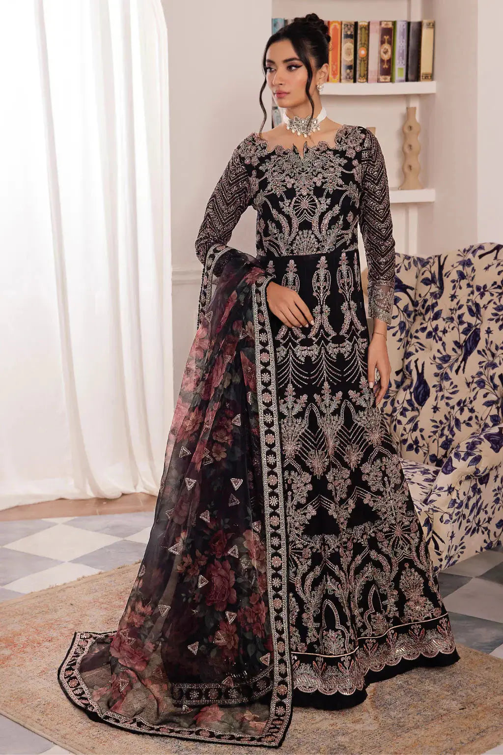 Iznik | Chinnon Chiffon | CC-32 KIAH - Pakistani Designer Dress - by Iznik | Type: Formal - 100% Original at Saira Sultan