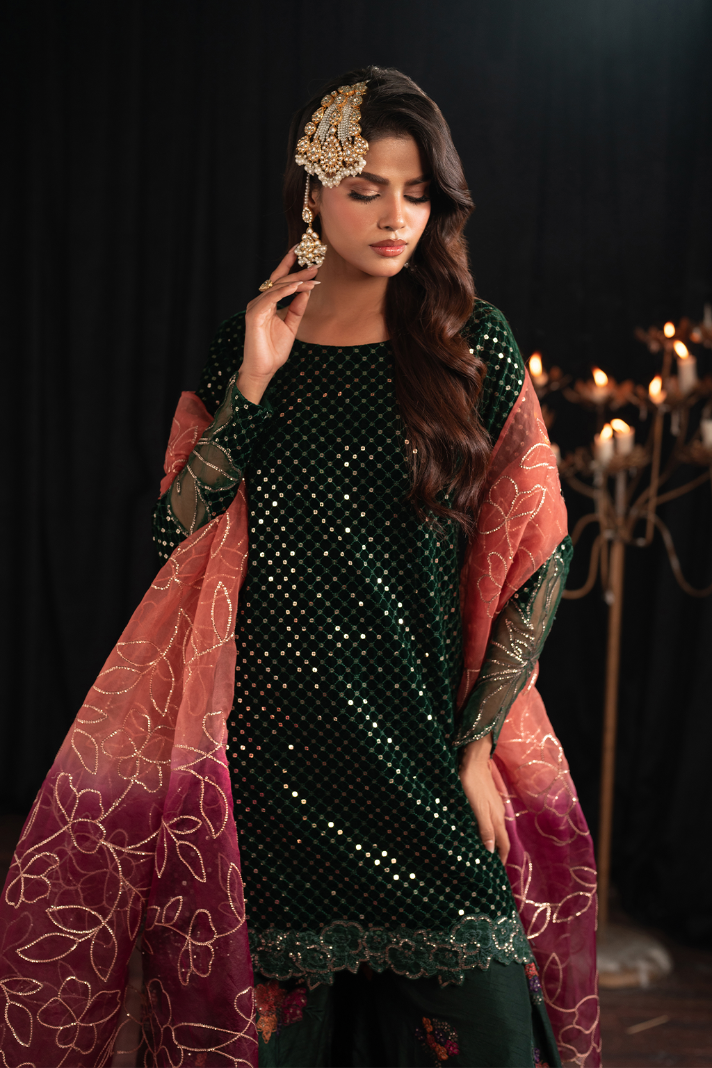 Iznik | Exclusive Velvet | IV-53 - Pakistani Designer Dress - by Iznik | Type: Ladies Clothes - 100% Original at Saira Sultan
