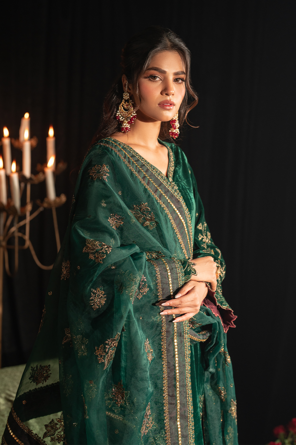 Iznik | Exclusive Velvet | IV-48 - Pakistani Designer Dress - by Iznik | Type: Formal - 100% Original at Saira Sultan