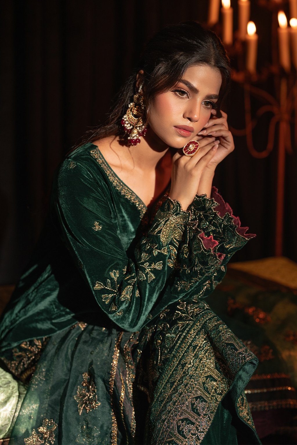 Iznik | Exclusive Velvet | IV-48 - Pakistani Designer Dress - by Iznik | Type: Formal - 100% Original at Saira Sultan