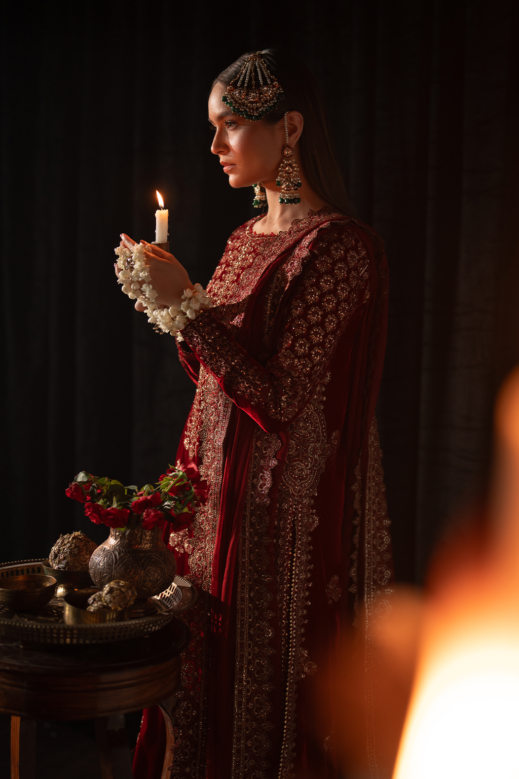 Iznik | Exclusive Velvet | IV-40 - Pakistani Designer Dress - by Iznik | Type: Ladies Clothes - 100% Original at Saira Sultan