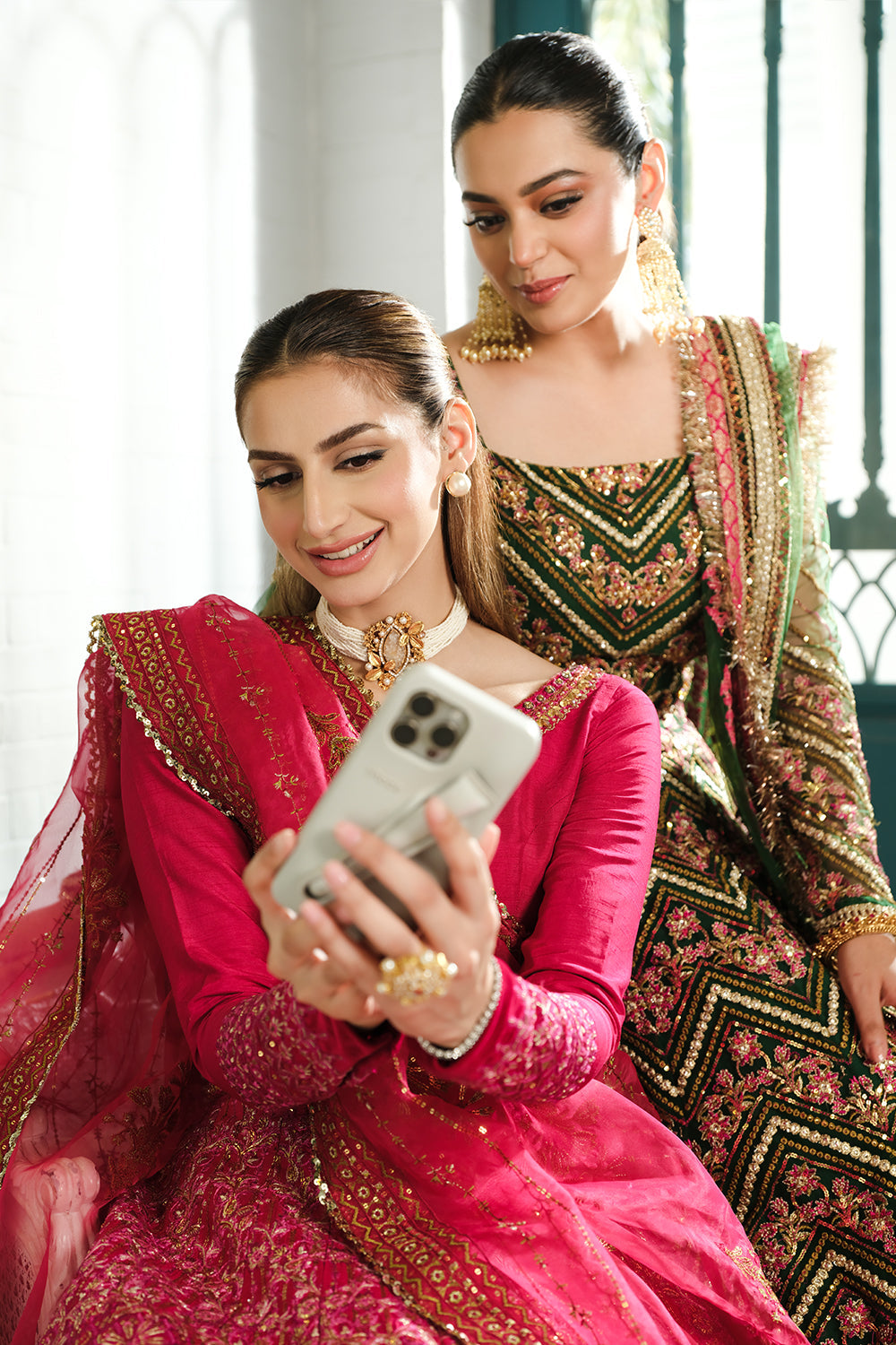 Saira Rizwan | Naqsh Festive | SRN24-04 Sharmas - Pakistani Designer Dress - by Saira Rizwan | Type: Bridal - 100% Original at Saira Sultan